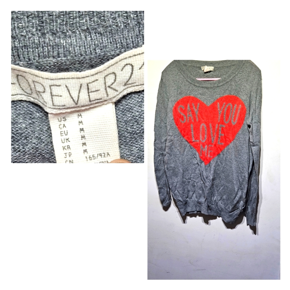 Say You Love Me Sweater